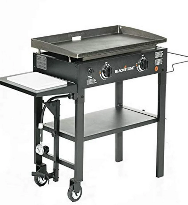 Blackstone 1853 Flat Top Gas Grill 2 Burner Propane Fuelled Rear Grease Management System