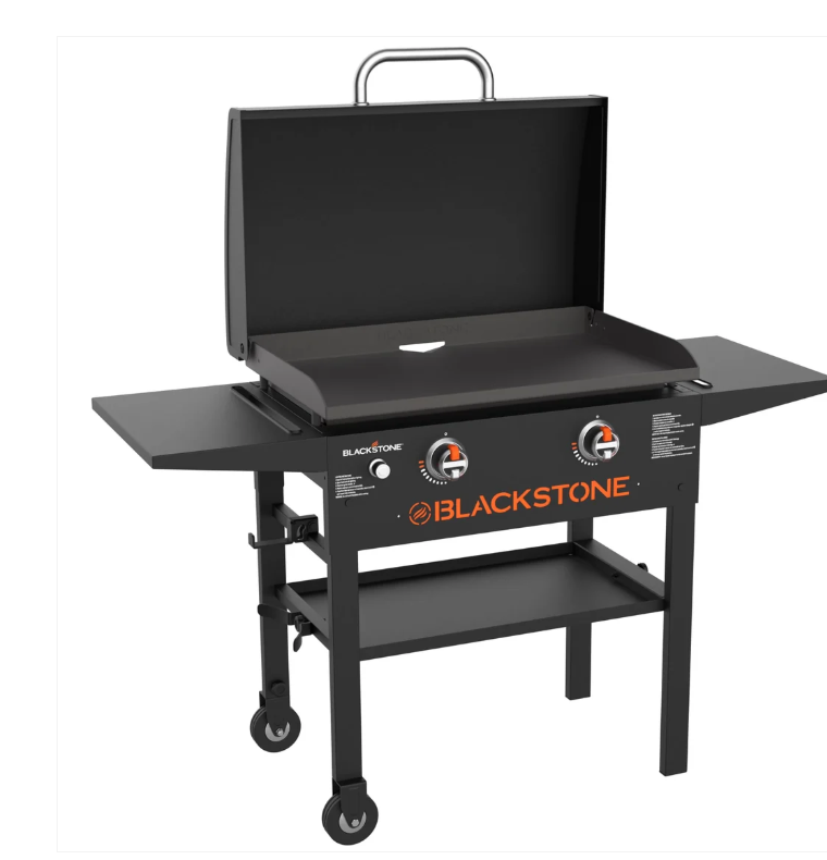 BLACKSTONE 1883 Original 28” Griddle with Integrated Protective Hood